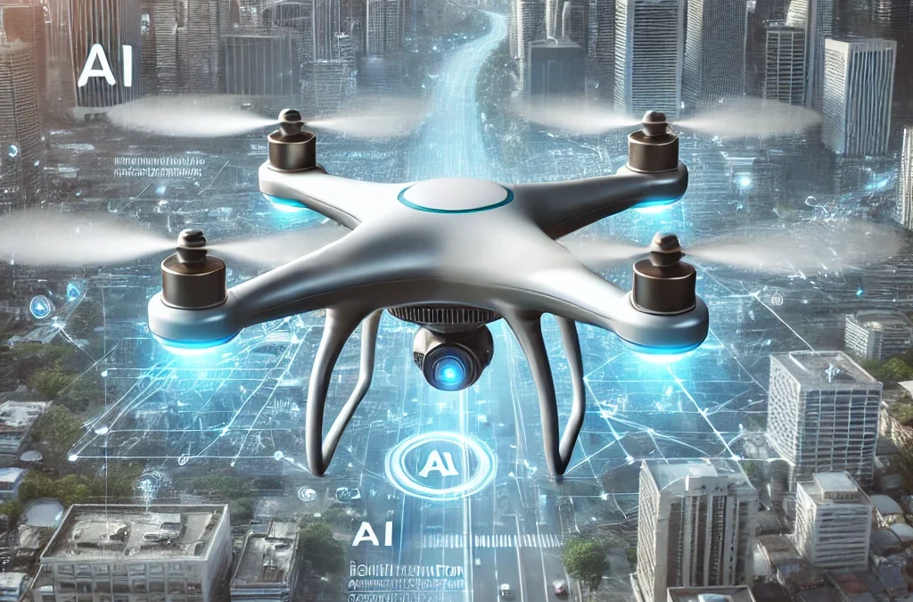 AI and Autonomous Drones: Transforming Delivery and Transportation